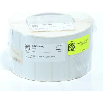 Ettiketten Silber Matt 3000STK pro Rolle  Neu OVP